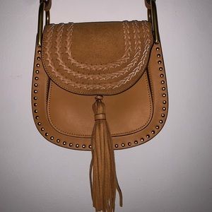 Chloe Shoulder Bag whipstitch